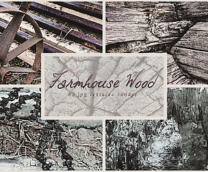83 rustic woods photo textures pack