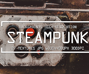 Grunge Steampunk Textures Overlays digital urban