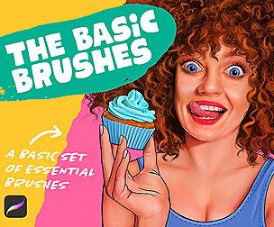 Basic Flo | Essential brushes for Procreate