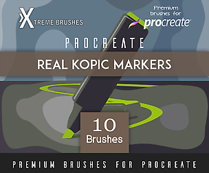 Procreate Real Kopic Markers