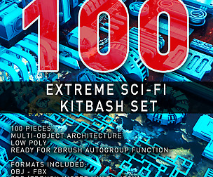 Extreme Sci-Fi Kit Bash Set