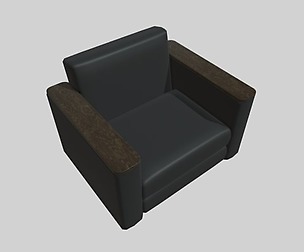 Leather chair