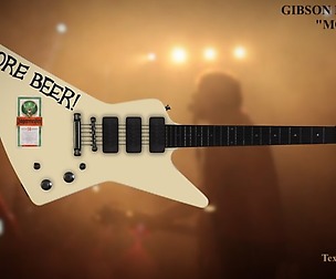 1984 Gibson Explorer "MORE BEER!"