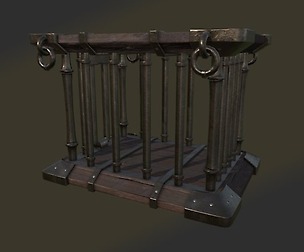 Medieval cage