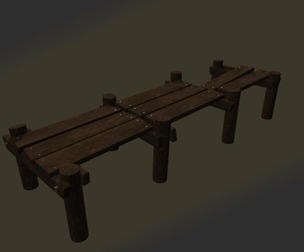 Medieval pier