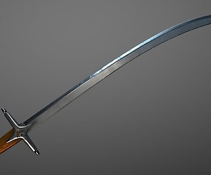 Medieval scimitar