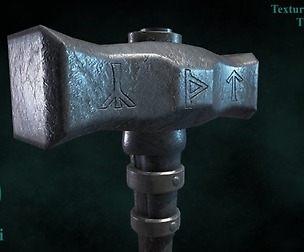 Runed Hammer