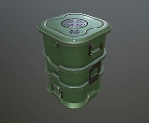 Sci-fi barrel