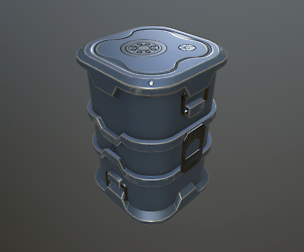 Sci-fi barrel