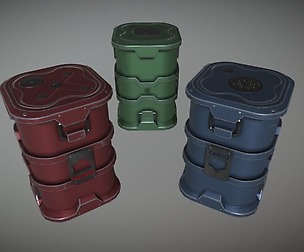 Sci-fi barrels