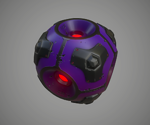 Sci-fi energy sphere