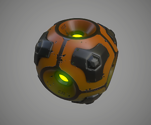 Sci-fi energy sphere