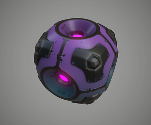 Sci-fi energy sphere