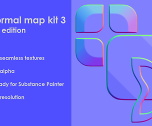 Normal map kit 3 Tile edition