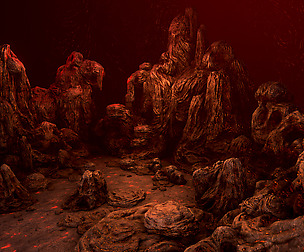 Lava rocks