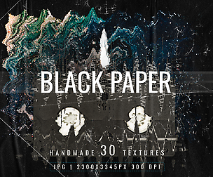 Black grunge paper textures