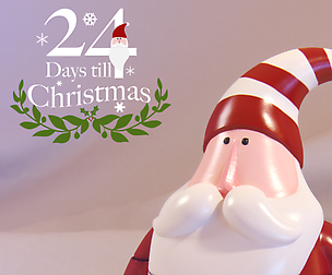 Santa Clause Cookie Jar Maya and ZBrush