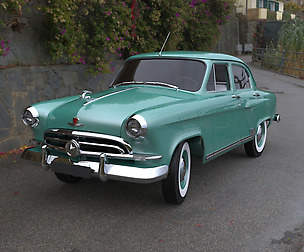 1957 GAZ M 21 Volga 3D model
