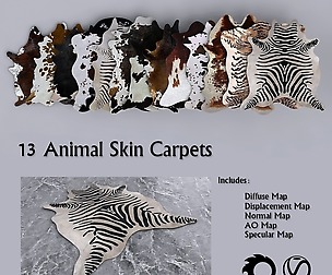 13 Animal Skin Carpet