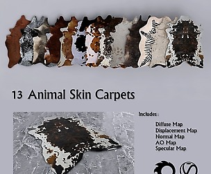 13 Animal Skin Carpet