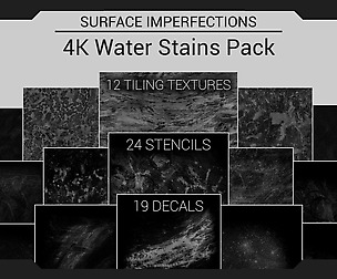 Surface Imperfections - Water Stains Pack