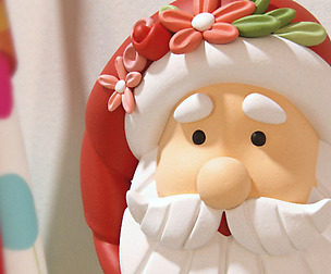 Christmas Decoration Santa Maya and ZBrush