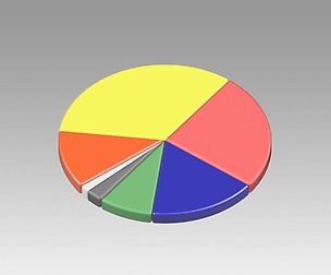 pie chart circle diagram