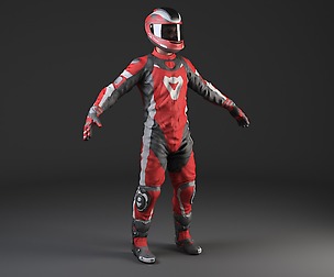 Biker_motorcycle_rider_rigged