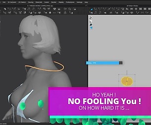 CLO3D 5 - HIGH FANTASY BIKINI + 4 HOURS MAKING OFF