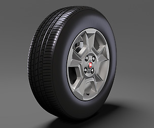 Fiat Qubo Trekking wheel 2017