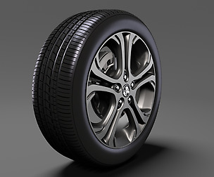 Holden Bolt EV wheel 2017