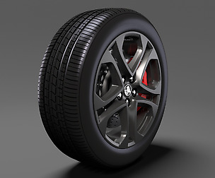 Holden Commodore SS 2017 wheel