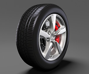 Holden Commodore SV6 2017 wheel