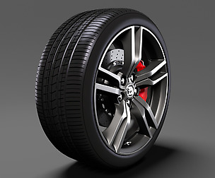 HSV Clubsport R8 Tourer Gen F2 wheel 2017