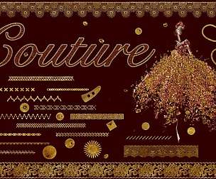 Couture Brushes for Adobe Photoshop
