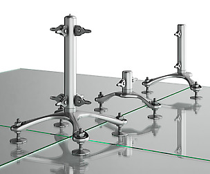 SADEV spider system for glass panels