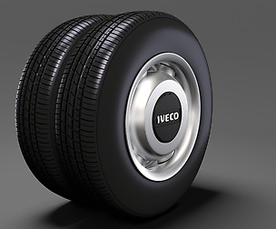 Iveco Daily Minibus rear wheel 2017