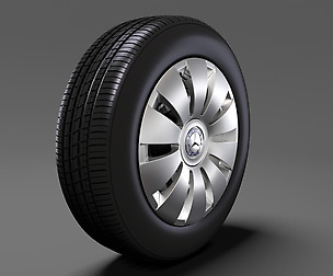 Mercedes Benz Citan Van wheel 2017