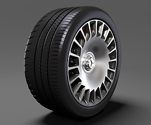 Mercedes Benz Maybach 2017 wheel
