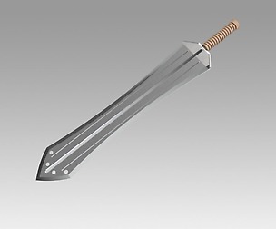 Sword of Erik Killmonger from movie Black Panther