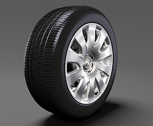 Opel Combo wheel 2015
