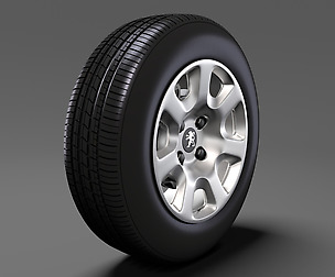 Peugeot Partner Van wheel 2017