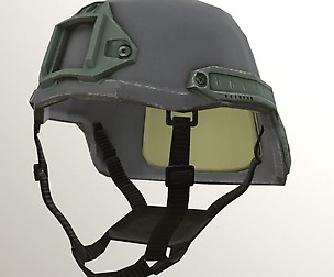 Low Poly PBR Helmet