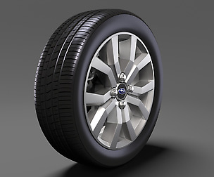 Subaru Justy RS wheel 2017