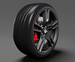 Vauxhall VXR8 wheel 2017