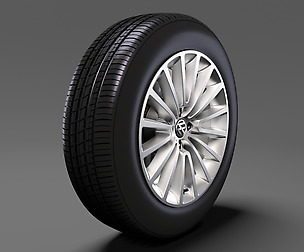 Volkswagen Up wheel 2017