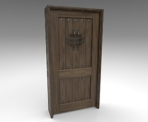 Fantasy Old Door