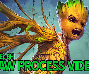 Groot - Raw video process