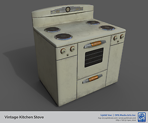 Vintage Kitchen Stove