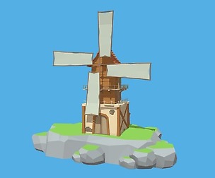 WindMill LowPoly